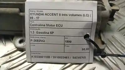Pezzo di ricambio per auto di seconda mano centralina motore per opel corsa c (x01) 1.7 dti (f08 f68) riferimenti oem iam k103300115b  