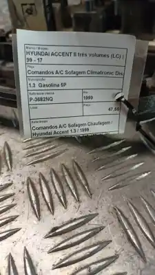 Pezzo di ricambio per auto di seconda mano controllo riscaldamento / aria condizionata per opel corsa c (x01) 1.7 dti (f08 f68) riferimenti oem iam   