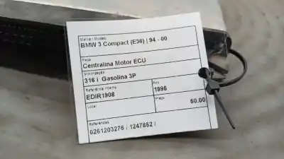 Second-hand car spare part ecu engine control for bmw 3 compact (e36) 316 i oem iam references 0261203276  