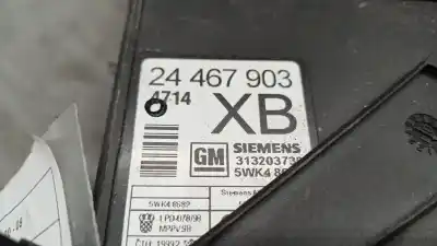 Peça sobressalente para automóvel em segunda mão módulo eletrônico por opel corsa c (x01) 1.2/1.0 gasolina referências oem iam 24467903  