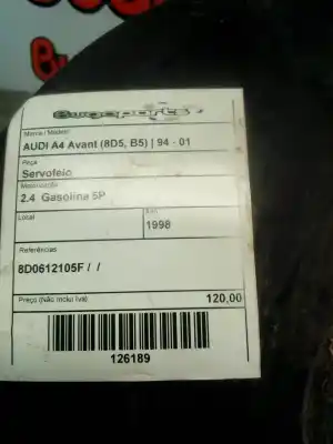 Second-hand car spare part brake servo for audi a4 avant (b5) 2.4 oem iam references 8d0612105f  