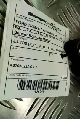 Second-hand car spare part crankshaft sensor for ford transit autobús (fd_ _, fb_ _, fs_ _, fz_ _, fc_ _) 2.4 tde oem iam references xs706023ac  