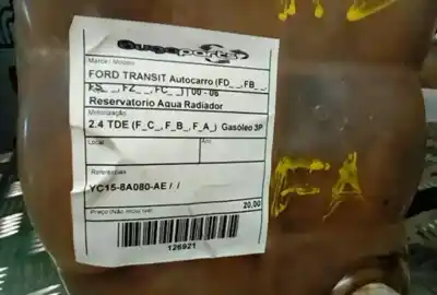 Second-hand car spare part coolant expansion tank for ford transit autobús (fd_ _, fb_ _, fs_ _, fz_ _, fc_ _) 2.4 tde oem iam references yc15-8a080-ae  