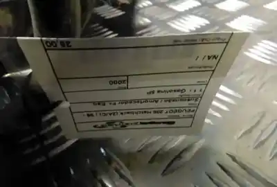 Pezzo di ricambio per auto di seconda mano ammortizzatore anteriore sinistro per peugeot 206 hatchback (2a/c) 1.1 riferimenti oem iam   