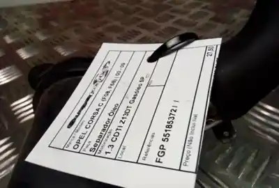 Автозапчастина б/у графинка для opel corsa c (x01) 1.3 cdti (f08 f68) посилання на oem iam fgp 55185372  