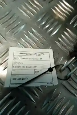 Peça sobressalente para automóvel em segunda mão servo freio por opel combo tour 1.3 cdti 16v referências oem iam 13101485 qg  
