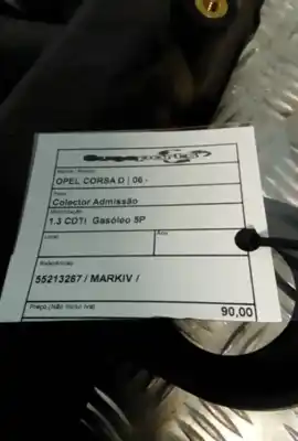 Автозапчастина б/у впускний колектор для opel corsa d (s07) 1.3 cdti (l08 l68) посилання на oem iam 55213267  