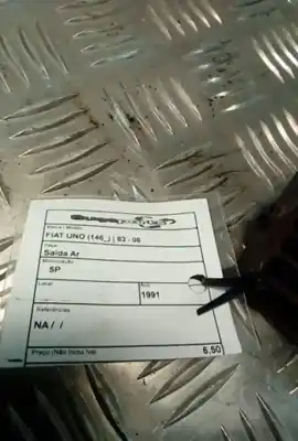 Second-hand car spare part air ventilation grille for fiat uno (146) 1.0 cat oem iam references   