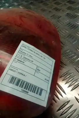 Автозапчасти б/у правый задний фонарь за opel corsa b (s93) 1.7 d (f08 f68 m68) ссылки oem iam 45022  