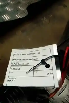 Автозапчастина б/у тепловий двигун для opel corsa b (s93) 1.7 d (f08 f68 m68) посилання на oem iam   