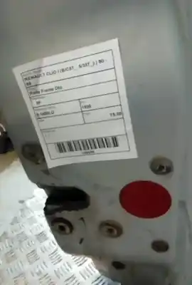 Автозапчасти б/у дверь передняя правая за renault clio ii bb_, cb_ 1.2 bb0a. bb0f. bb10. bb1k. bb28. bb2d. bb2h. cb0a.... ссылки oem iam   