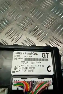 Second-hand car spare part comfort module for nissan note (e11, ne11) 1.5 dci oem iam references 116rai-000280  