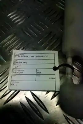 Pezzo di ricambio per auto di seconda mano tenda sinistra per opel corsa d (s07) 1.3 cdti (l08 l68) riferimenti oem iam   