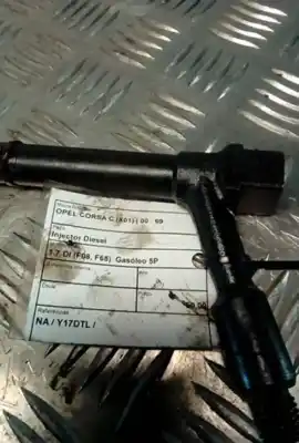 Pezzo di ricambio per auto di seconda mano iniettore per opel corsa c (x01) 1.7 di (f08 f68) riferimenti oem iam   