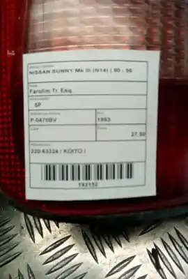 İkinci el araba yedek parçası sol kuyruk lambasi için ford focus c-max (dm2) 1.6 tdci oem iam referansları 220-63324  