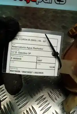 Pezzo di ricambio per auto di seconda mano cauzione di espansione per opel corsa b (s93) 1.7 d (f08 f68 m68) riferimenti oem iam 90410058  