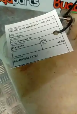 Pezzo di ricambio per auto di seconda mano servo freio per peugeot 206 hatchback (2a/c) 1.1 riferimenti oem iam 9634942680  
