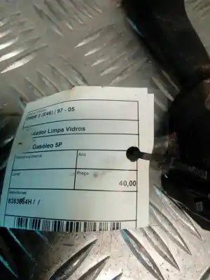 Second-hand car spare part windshiel wiper switch for bmw 3 (e46) 320 d oem iam references 8363664h  