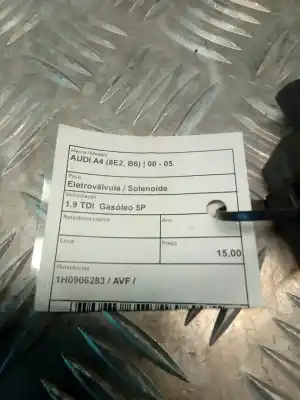 Автозапчасти б/у соленоидный клапан за audi a4 b6 (8e2) 1.9 tdi ссылки oem iam 1h0906283  