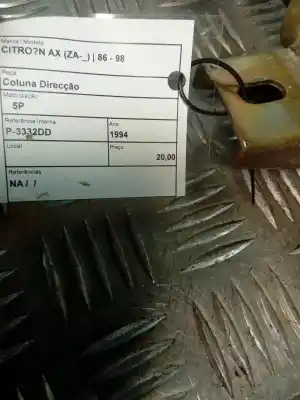 Second-hand car spare part steering column for citroen ax (za-_) 10 oem iam references   