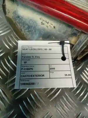 Second-hand car spare part left tailgate light for seat leon (1m1) 1.4 16v oem iam references 1m6945258  