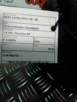 Peça sobressalente para automóvel em segunda mão motor de sofagem por seat leon (1m1) 1.4 16v referências oem iam 1j1819021a  
