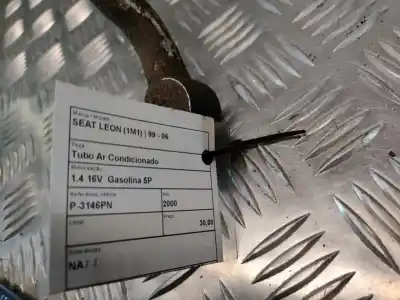 Peça sobressalente para automóvel em segunda mão tubos de ar condicionado por seat leon (1m1) 1.4 16v referências oem iam   