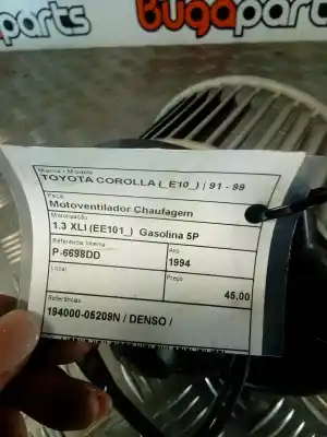 Peça sobressalente para automóvel em segunda mão motor de sofagem por fiat uno (146) 1.0 cat referências oem iam 194000-05209n  