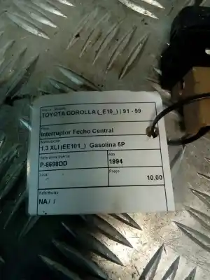 Second-hand car spare part door lock switch for fiat uno (146) 1.0 cat oem iam references   