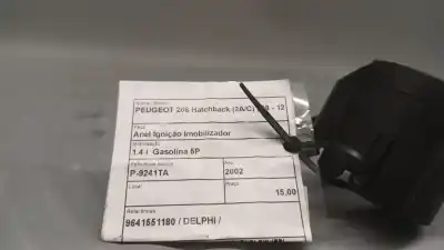 Pezzo di ricambio per auto di seconda mano dispositivo antifurto per peugeot 206 hatchback (2a/c) 1.4 i riferimenti oem iam 9641551180  