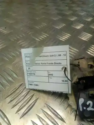 Автозапчасти б/у внутри передней правой ручки за peugeot 206 hatchback (2a/c) 1.4 i ссылки oem iam 7855  