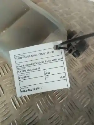 Second-hand car spare part coolant expansion tank for ford focus i (daw, dbw) 1.4 16v oem iam references 98ab-8k218-bh  