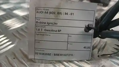 Автозапчастина б/у проводка свічок запалювання для audi a4 b5 (8d2) 1.8 t посилання на oem iam 021035255e  