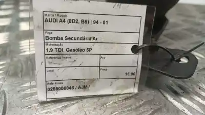 Автозапчасти б/у вакуумный бак / вакуумный аккумулятор за audi a4 b5 (8d2) 1.9 tdi ссылки oem iam 0258006046  