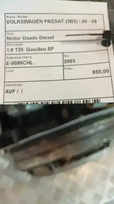 Second-hand car spare part complete engine for mazda 6 hatchback (gg) 2.0 di (gg14) oem iam references avf  