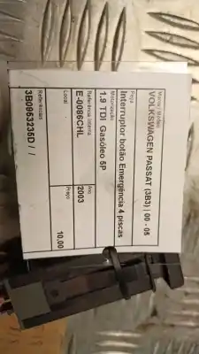 Second-hand car spare part hazard warning lights for mazda 6 hatchback (gg) 2.0 di (gg14) oem iam references 3b0953235d  