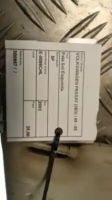 Peça sobressalente para automóvel em segunda mão pára-sol esquerdo por mazda 6 hatchback (gg) 2.0 di (gg14) referências oem iam 3b0857  