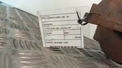Pezzo di ricambio per auto di seconda mano catalizzatore per opel corsa d (s07) 1.3 cdti (l08 l68) riferimenti oem iam 55204193  