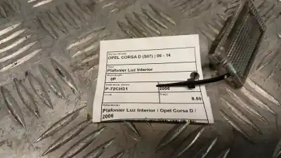 Автозапчастина б/у внутрішне світло для opel corsa d (s07) 1.3 cdti (l08 l68) посилання на oem iam   