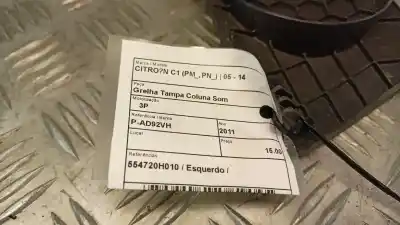 Peça sobressalente para automóvel em segunda mão tampa de alto-falante por citroen c1 (pm_, pn_) 1.0 referências oem iam 554720h010  