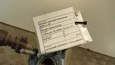 Pezzo di ricambio per auto di seconda mano raffreddatore egr per renault megane iii hatchback (bz0/1_) 1.5 dci (bz09. bz0d. bz1w) riferimenti oem iam 147350364r  