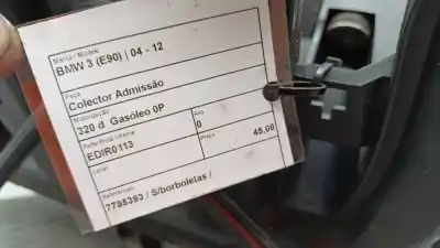 Second-hand car spare part intake manifold for bmw 3 (e90) 320 d oem iam references 7795393  