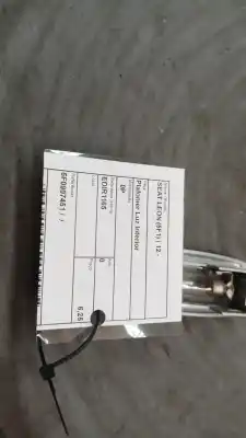 Peça sobressalente para automóvel em segunda mão luz interior por seat leon (5f1) 1.6 tdi referências oem iam 5f0907451  