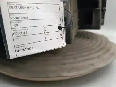 Автозапчастина б/у бардачок для seat leon (5f1) 1.6 tdi посилання на oem iam 5f1857095  