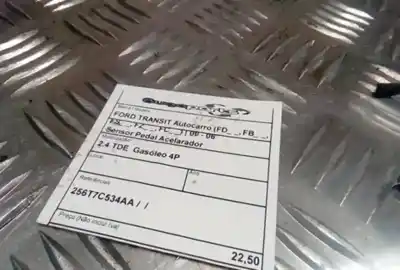 Second-hand car spare part potentiometer for ford transit autobús (fd_ _, fb_ _, fs_ _, fz_ _, fc_ _) 2.4 tde oem iam references 256t7c534aa  