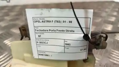 Автозапчастина б/у замок передній праві двері для citroen ax (za-_) 10 посилання на oem iam 90451286  