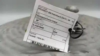 Автозапчасти б/у замок капота за peugeot 206 hatchback (2a/c) 1.4 i ссылки oem iam 793449  