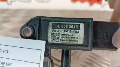 Peça sobressalente para automóvel em segunda mão sensor de pressão por seat leon (5f1) 1.6 tdi referências oem iam 03l906051b  