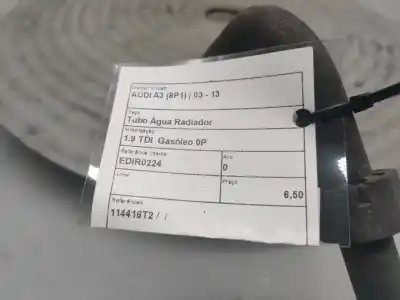 Peça sobressalente para automóvel em segunda mão manga por audi a3 (8p1) 1.9 tdi referências oem iam 114416t2  