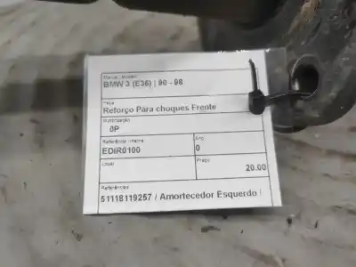 Peça sobressalente para automóvel em segunda mão refletor por bmw 3 (e36) 318 tds referências oem iam 51118119257  